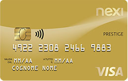 Carta di Credito Nexi Prestige