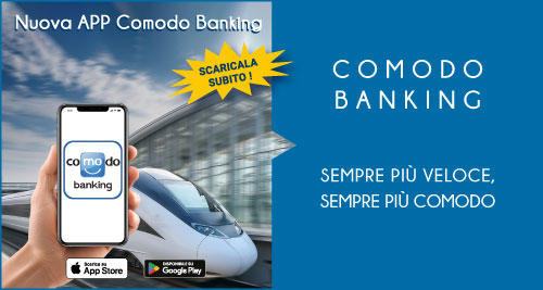 Immagine prodotto Nuova APP Comodo Banking