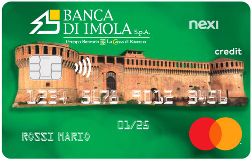 Immagine prodotto Carta di Credito Nexi Green